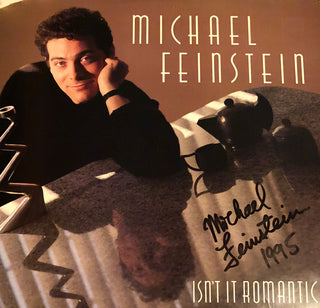 Michael Feinstein Autographed "Isn't It Romantic" Vinyl Record (JSA)