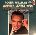 Roger Williams Autographed "Autumn Leaves" Vinyl Record (JSA)