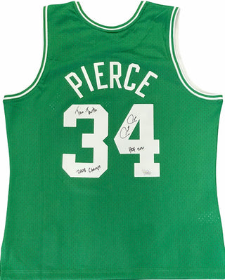 Paul Pierce Autographed Mitchell & Ness Boston Celtics Jersey (Fanatics)