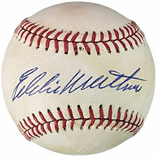 Eddie Mathews Autographed Official Major League Baseball (JSA)
