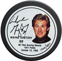 Wayne Gretzky Autographed Hockey Puck (Beckett)