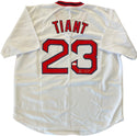 Luis Tiant Autographed Boston Red Sox White Jersey (JSA)