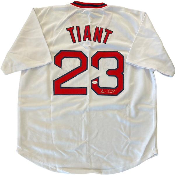 red sox game used jersey