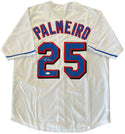 Rafael Palmeiro Autographed Texas Rangers White Jersey (JSA)