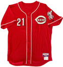 Todd Frazier 2012 Game Used Autographed Rookie Cincinnati Reds Jersey
