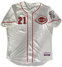 Todd Frazier 2012 Game Used Autographed Rookie Cincinnati Reds Jersey