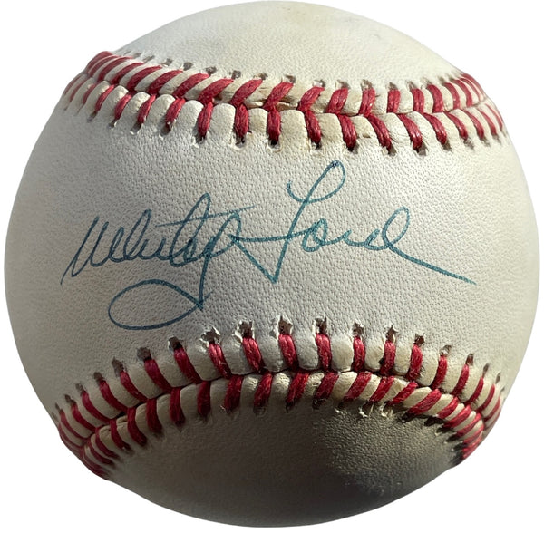 Whitey Ford Autographed Official Baseball (JSA)