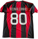 Ronaldinho Autographed AC Milan Kit (BVG)