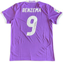 Karim Benzama Autographed Real Madrid Alternate Purple Kit (BVG)