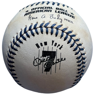 Mickey Mantle Commemorative Unsigned Official American League Gene Budig Baseball