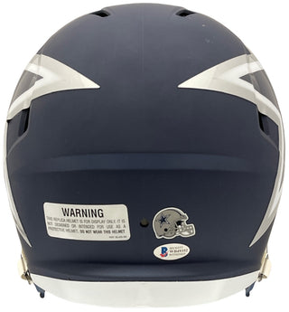 Roger Staubach Autographed Dallas Cowboys Riddell Helmet (Beckett)