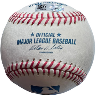 Chris Chambliss Autographed Official Baseball (MLB)