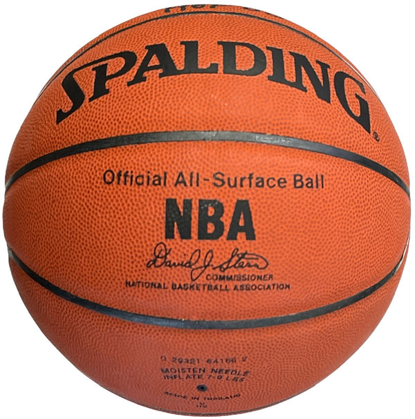 Sam Jones Autographed Spalding Official All Surface Basketball