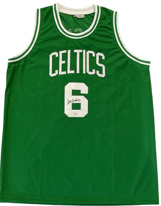 Bill Russell Twice Signed Authentic Mitchell & Ness Boston Celtics Jersey  PSA