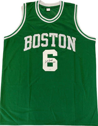 Bill Russell Autographed Green Boston Celtics Jersey (JSA)