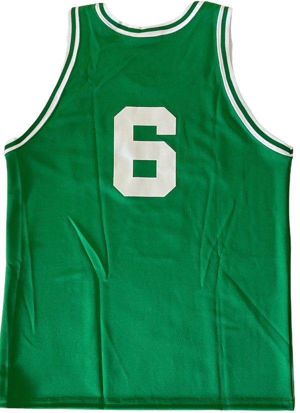 Bill Russell Autographed XL Custom Jersey