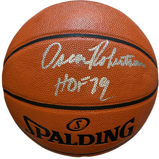 Oscar Robertson Autographed Basketball (JSA)