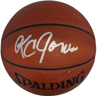 KC Jones Autographed Indoor Outdoor Spalding Basketball
