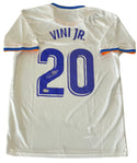 Vinícius Júnior Autographed Real Madrid Home Kit (BVG)