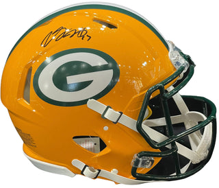 Davante Adams Autographed Green Bay Packers Authentic Helmet (Fanatics)