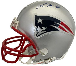 Laurence Maroney Autographed New England Patriots Mini Helmet