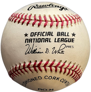 Sam Jethroe Autographed Official National League Baseball