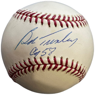 Bob Turley Autographed Official Major League Baseball (Steiner)