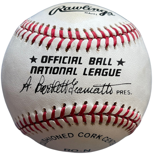 Marv Thorneberry Autographed Official National League Baseball