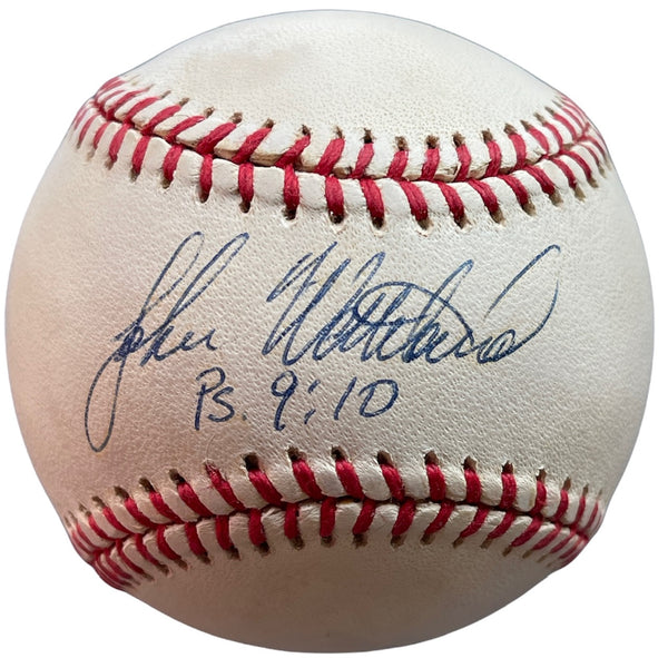 John Wetteland Autographed Official American League Baseball