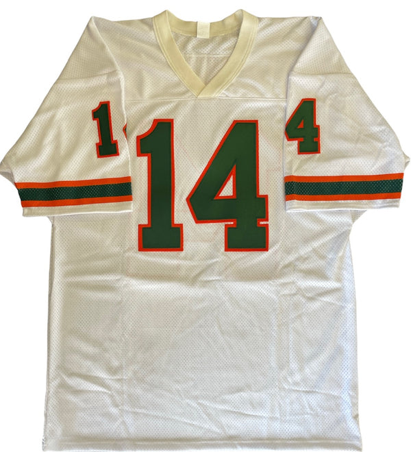 Vinny Testaverde Autographed Miami Hurricanes Football Jersey