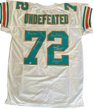 1972 Miami Dolphins Autographed Football Jersey