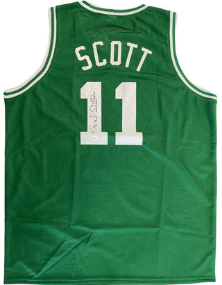 Charlie Scott Autographed Boston Celtics Green Custom Jersey (JSA)
