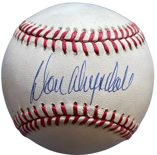 Fergie Jenkins Autographed Official Major League Baseball Inscribed HOF 91