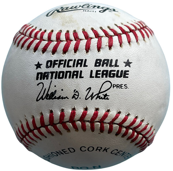 Ralph Kiner Autographed Official National League Baseball (JSA)