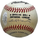 Hoyt Wilhelm Autographed Official National League Baseball (JSA)