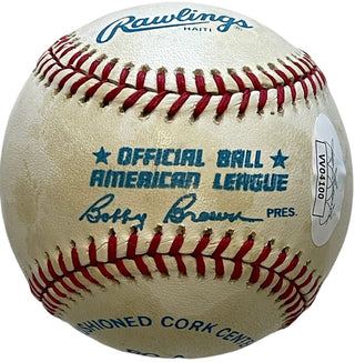 Dante Bichette Autographed Official American League Baseball (JSA)