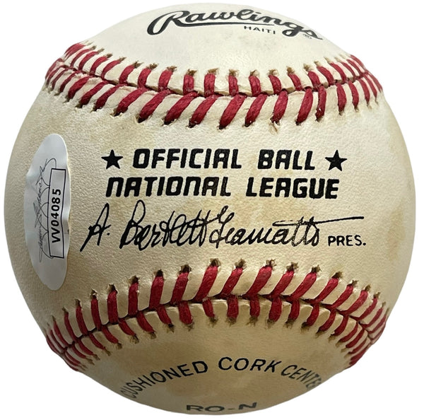 Darrell Evans Autographed Official National League Baseball (JSA)