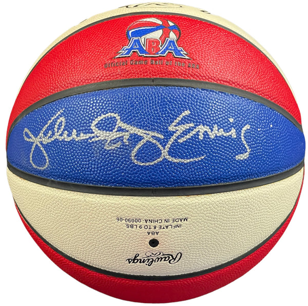 Julius Erving Autographed ABA Basketball (JSA)
