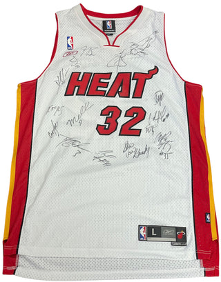 2004-05 Miami Heat Autographed Miami Heat Jersey (JSA)