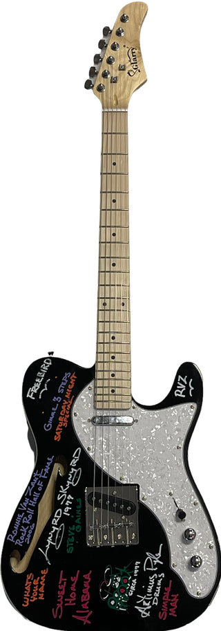 Artimus Pyle Autographed Multi Inscribed Lynyrd Skynyrd Electric Guitar (JSA)