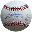 AJ Burnett 5/12/01 No/No Autographed Official Major League Baseball