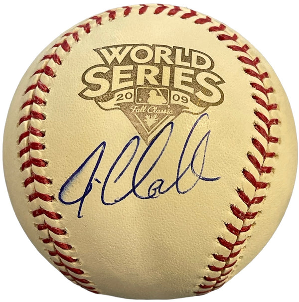 Joba Chamberlain Autographed Official 2009 World Series Baseball