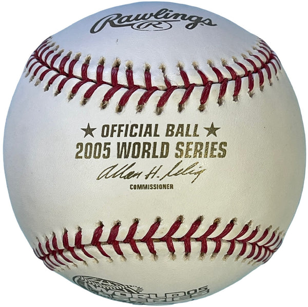 Scott Podsednik Autographed Official 2005 World Series Baseball