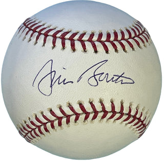 Jim Bouton Autographed Official Major League Baseball (MLB)