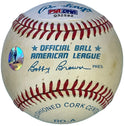 Bobby Brown Autographed Official American League Baseball (PSA)