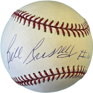 Bill Russell Autographed Official Major League Baseball (Boston Celtics)