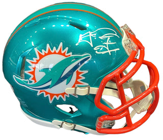 Tua Tagovailoa Autographed Miami Dolphins Flash Mini Helmet (Fanatics)