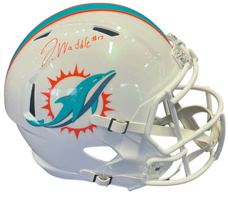 Jaylen Waddle Autographed Miami Dolphins Speed Full Size Helmet (Fanatics)
