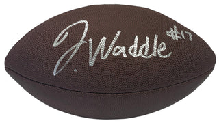 Jaylen Waddle Autographed Football (Fanatics)