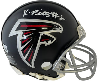 Kyle Pitts Autographed Atlanta Falcons Mini Helmet (Beckett)